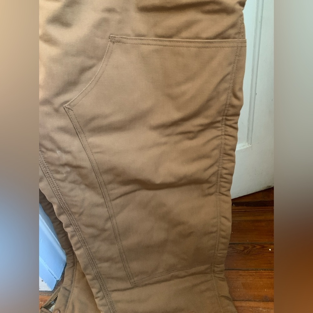Like new Carhartt FR Bib Overalls 48x32 - Picture 8 of 11
